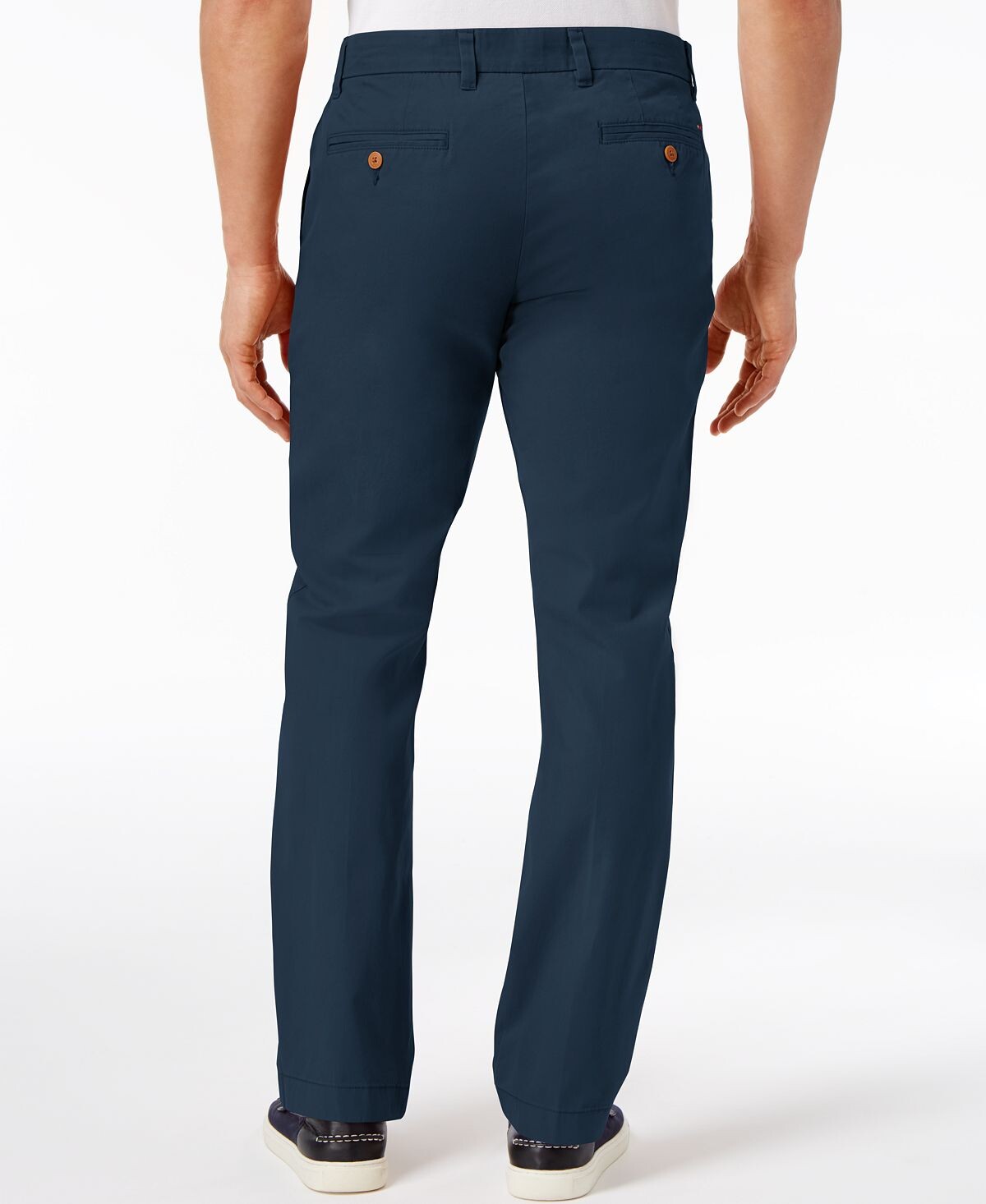 Мужские брюки чинос th flex stretch индивидуальной посадки, созданные для macy's Tommy Hilfiger, мульти — фото 3