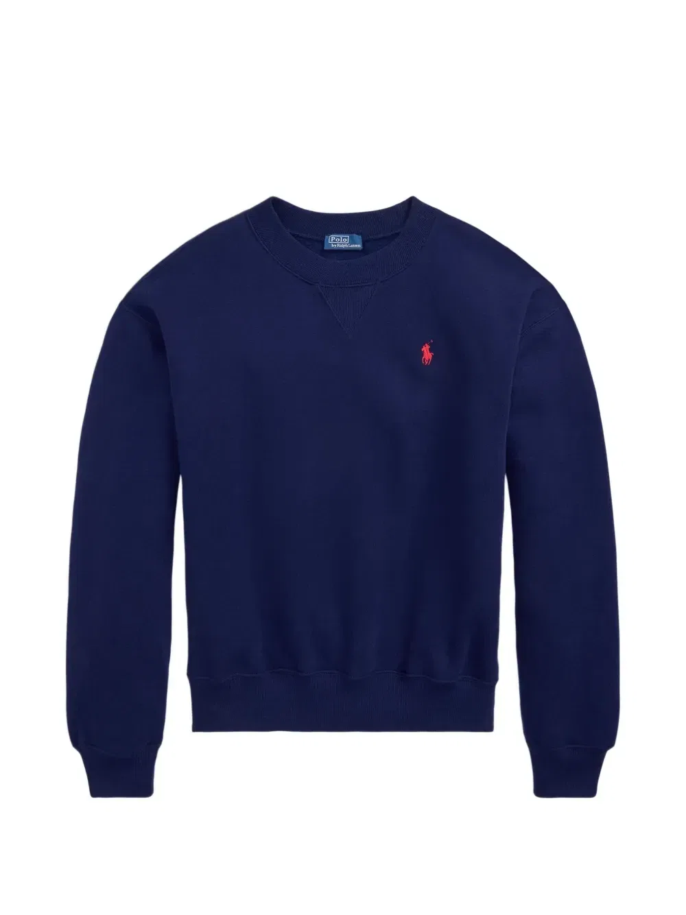 Свитшот с вышивкой POLO RALPH LAUREN, синий