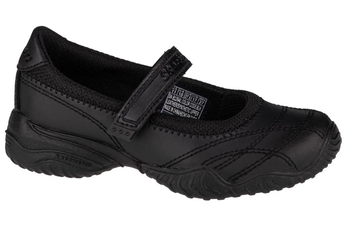 Детские кроссовки для девочек Skechers Velocity-Pouty 81264L-BLK, Черный