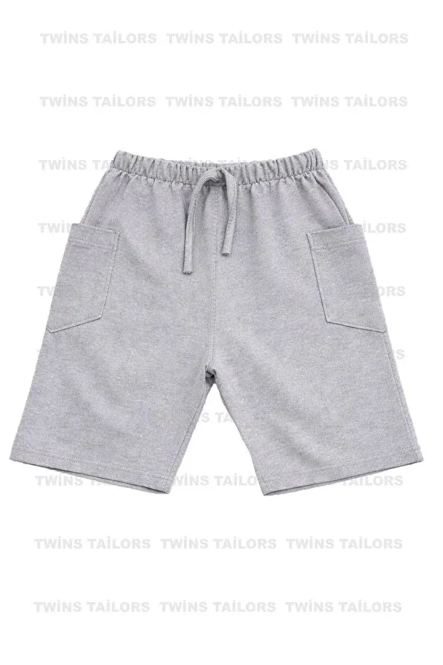 Детские шорты для девочек хлопковые комплект 4 шт Basics Twins Tailors, Blue — фото 3