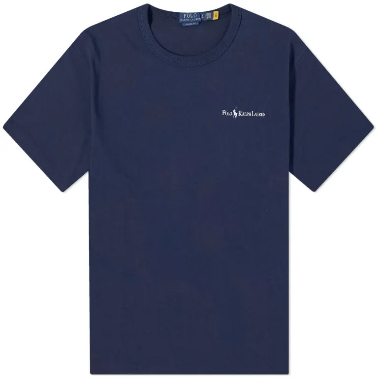 

Футболка Polo Ralph Lauren Heavyweight Logo, синий