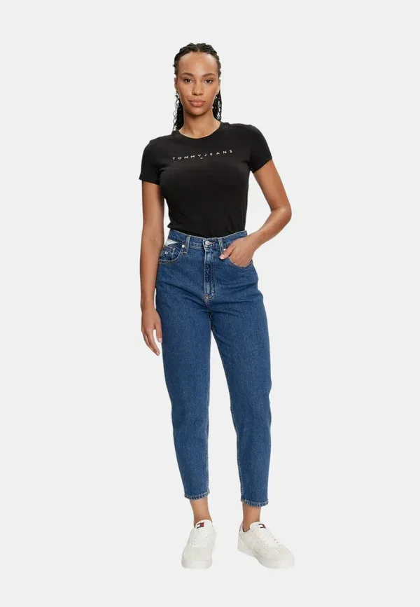 Футболка с принтом Print t-shirt Tommy Hilfiger, черный — фото 2