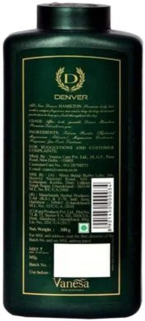 Тальк для тела Denver Hamilton Premium Body Talc, 300 г Generic — фото 2