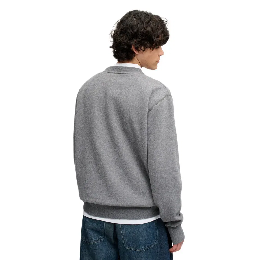 Мужской свитшот с принтом Block Text Superdry, Grey — фото 2