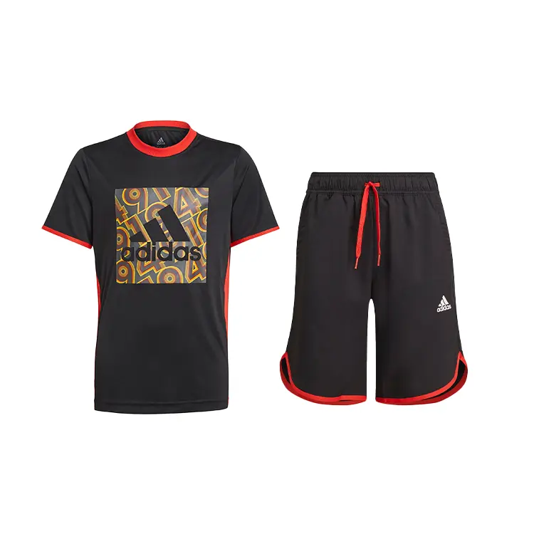 

AEROREADY Повседневная спортивная одежда черная детская Adidas