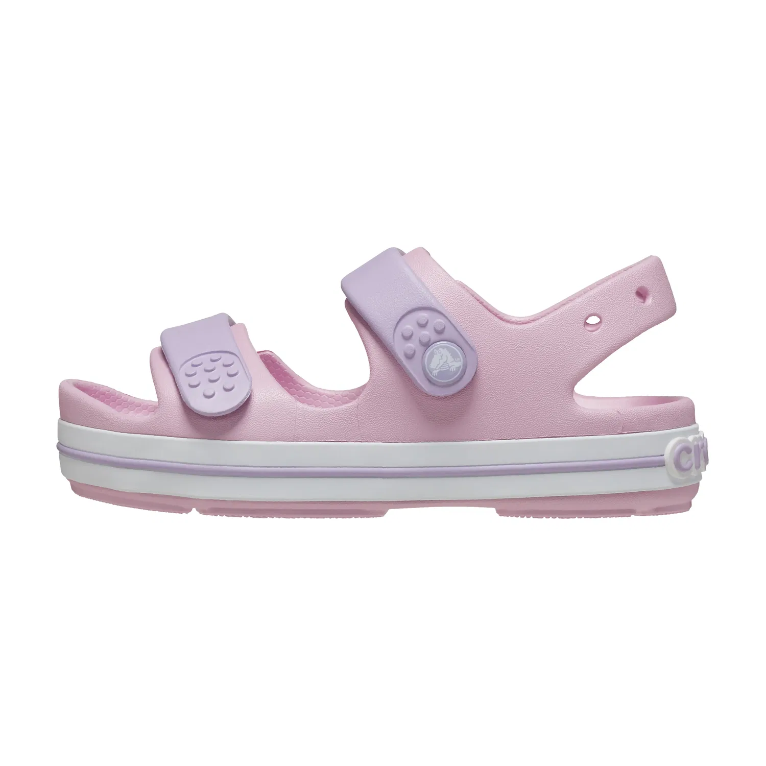 Сандалии детские с застежкой Croband Cruiser Crocs, розовый