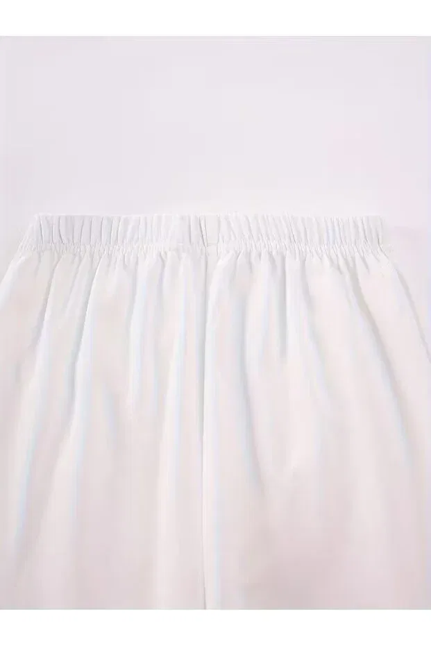 Детские спортивные штаны для мальчиков хлопковые Haha, White — фото 3