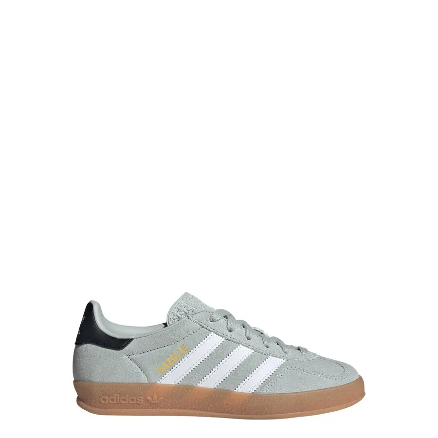 Кроссовки ADIDAS ORIGINALS 'Gazelle Indoor' серого цвета — фото 2
