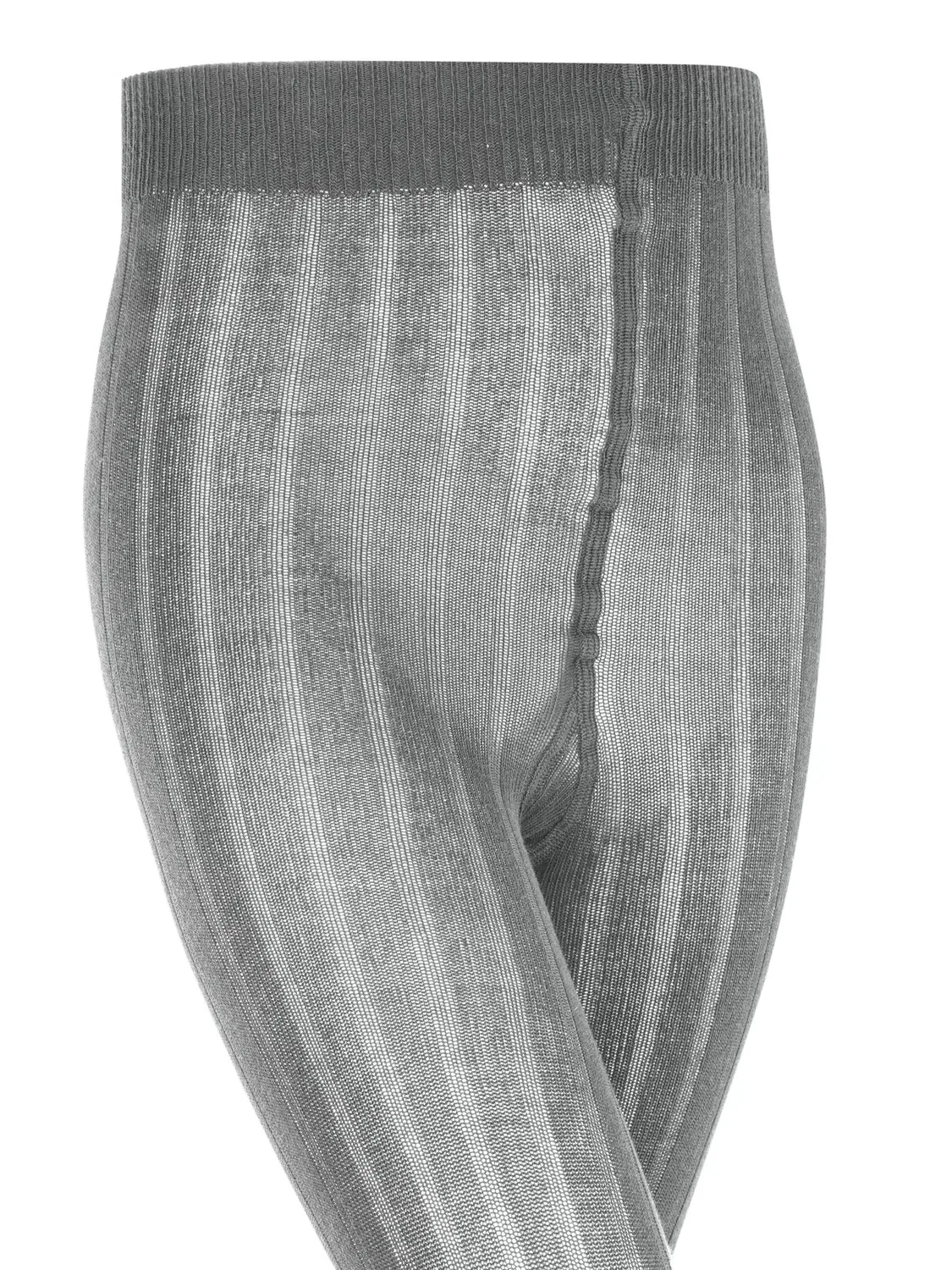 Колготки Falke Classic Rib, серый — фото 3
