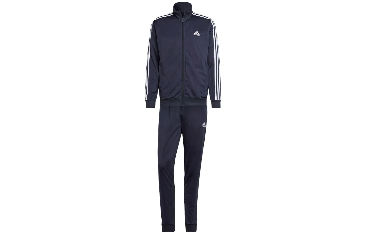 Мужской спортивный комплект с воротником-стойкой Adidas, Ink