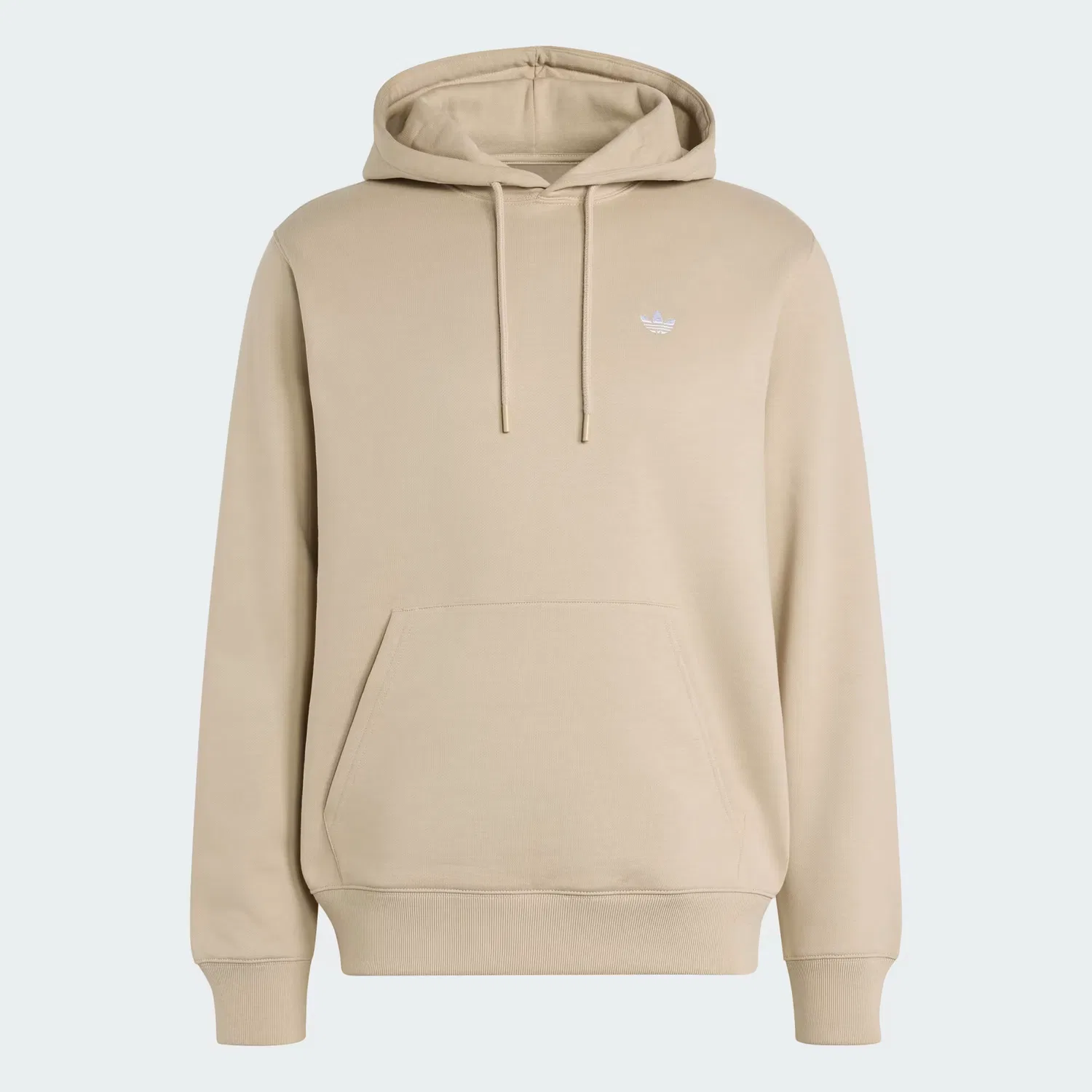 Мужское худи с регулируемым капюшоном Trefoil Essentials Adidas Originals, хаки — фото 4