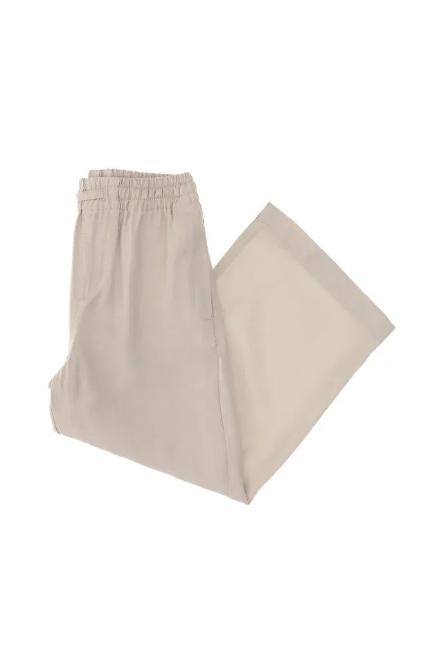 Детские брюки для девочек свободного кроя U.S. Polo Assn., Beige — фото 4