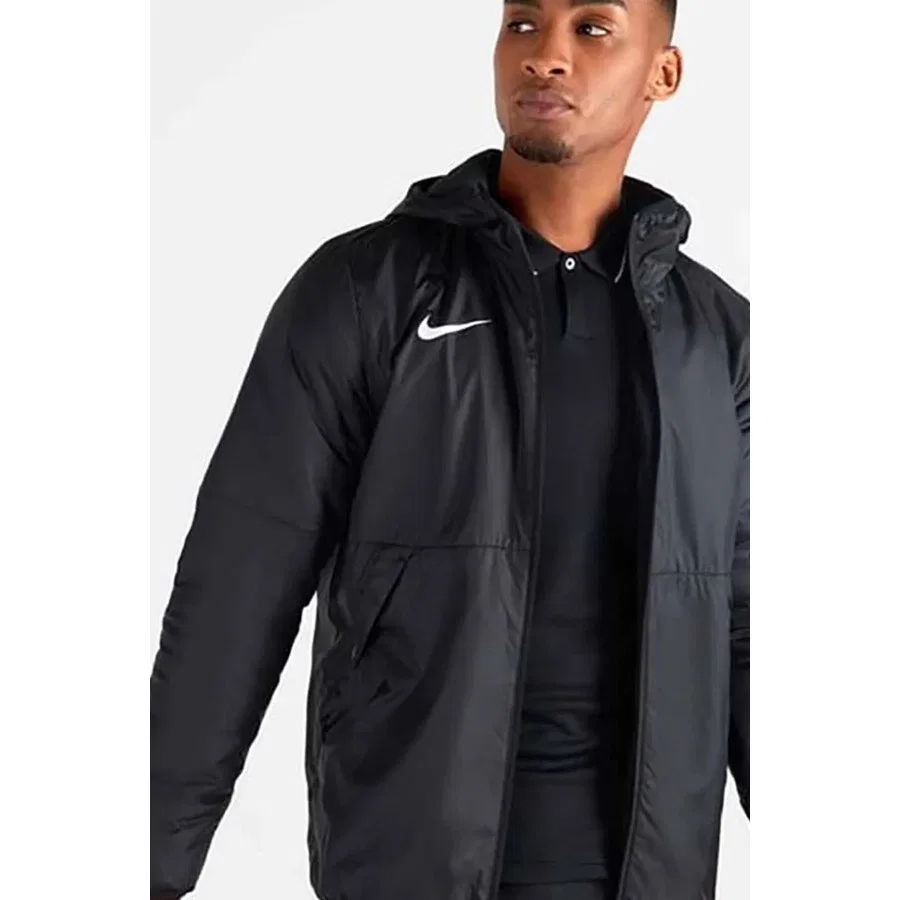 Мужская куртка с технологией Therma-FIT, модель Repel Park, Nike, Черный — фото 4