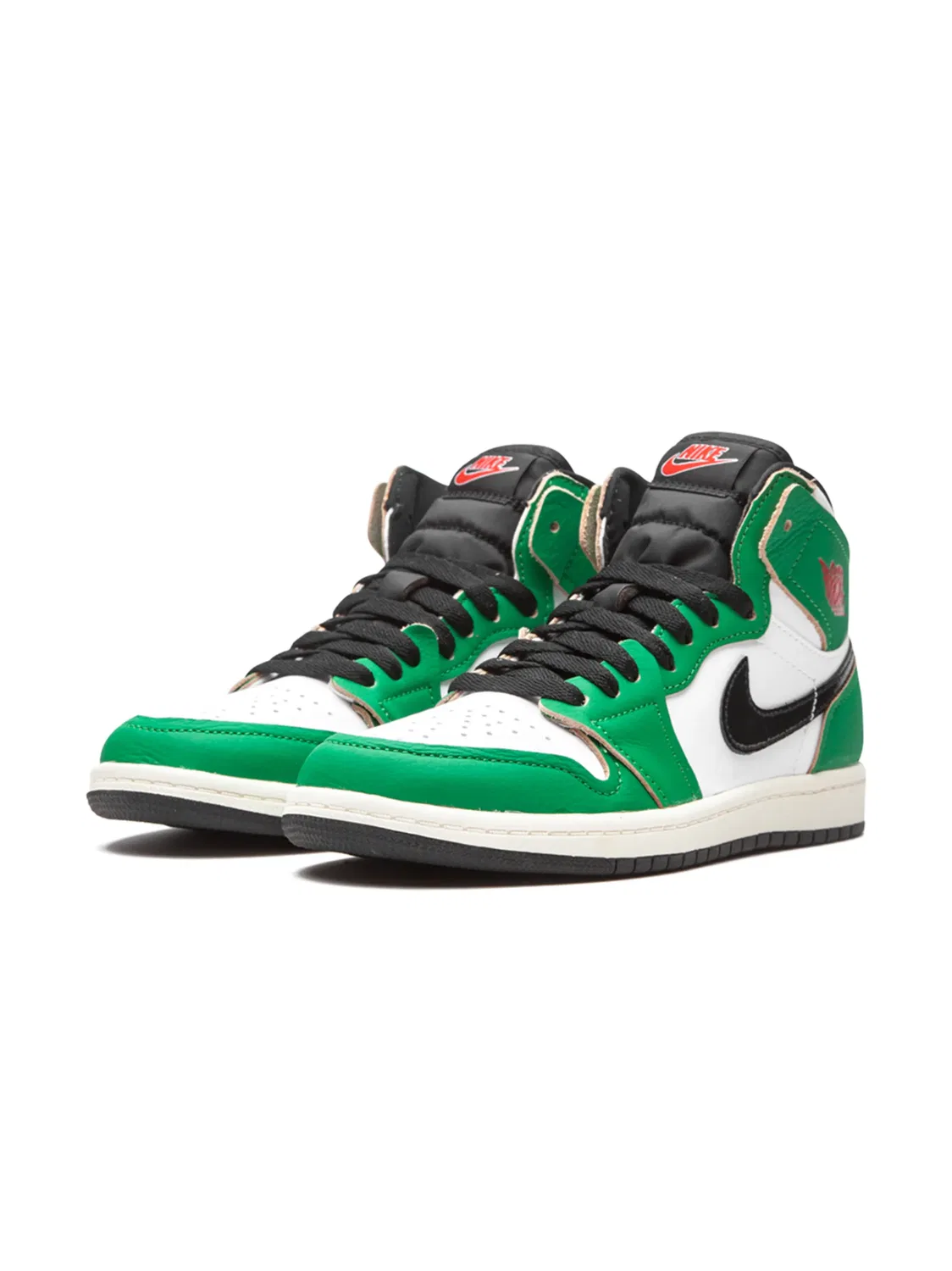 Кроссовки Air Jordan 1 Retro High OG Lucky Green — фото 2