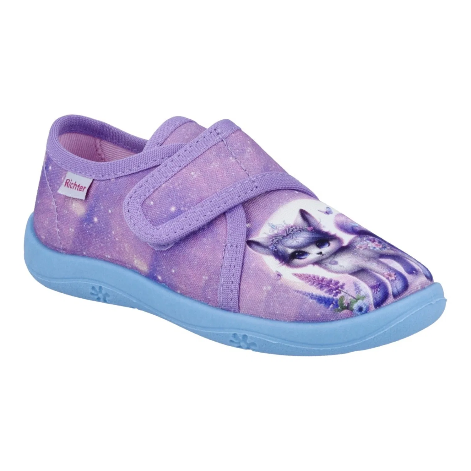 Детские тапочки с контрастной отделкой Richter, Lilac Multi
