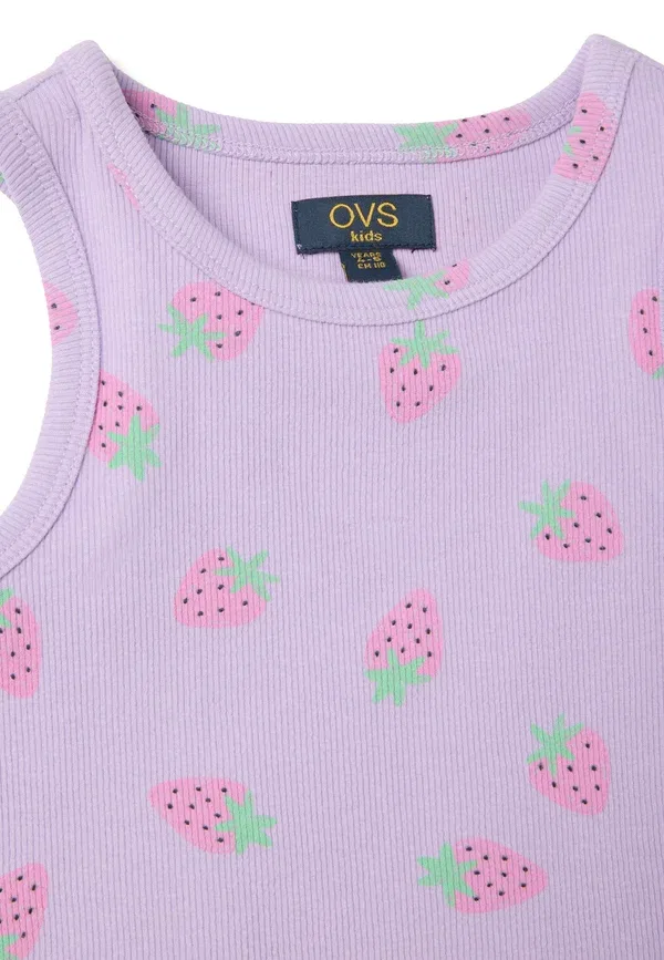 Пижама с принтом Pyjama set Ovs Lavender, лавандовый — фото 3