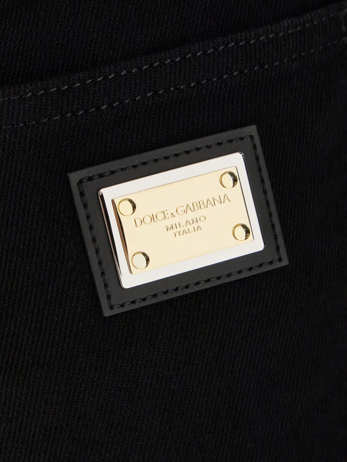 Dolce & Gabbana Мини-шорты черного цвета — фото 2