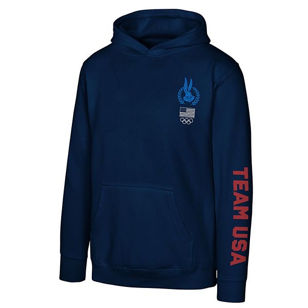 Толстовка Youth navy team usa x looney tunes one for all sport Outerstuff — фото 3