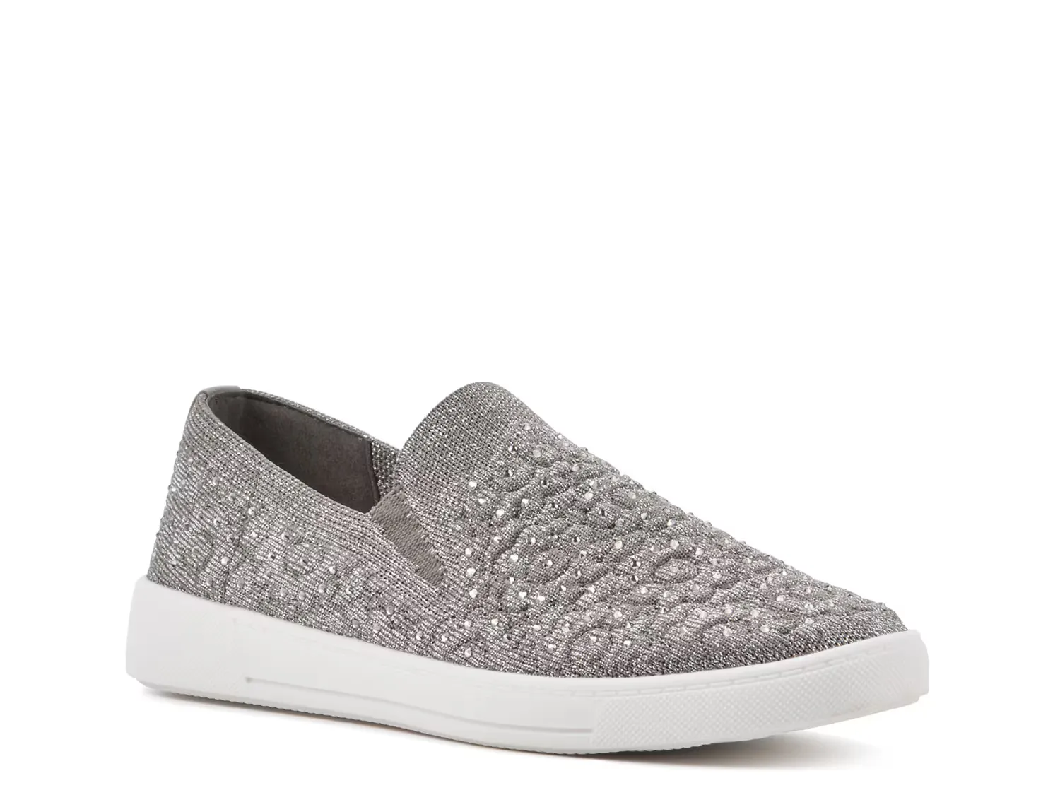 

Кроссовки Unit Slip-On Sneaker White Mountain, серебряный/металлик, Серый, Кроссовки Unit Slip-On Sneaker White Mountain, серебряный/металлик