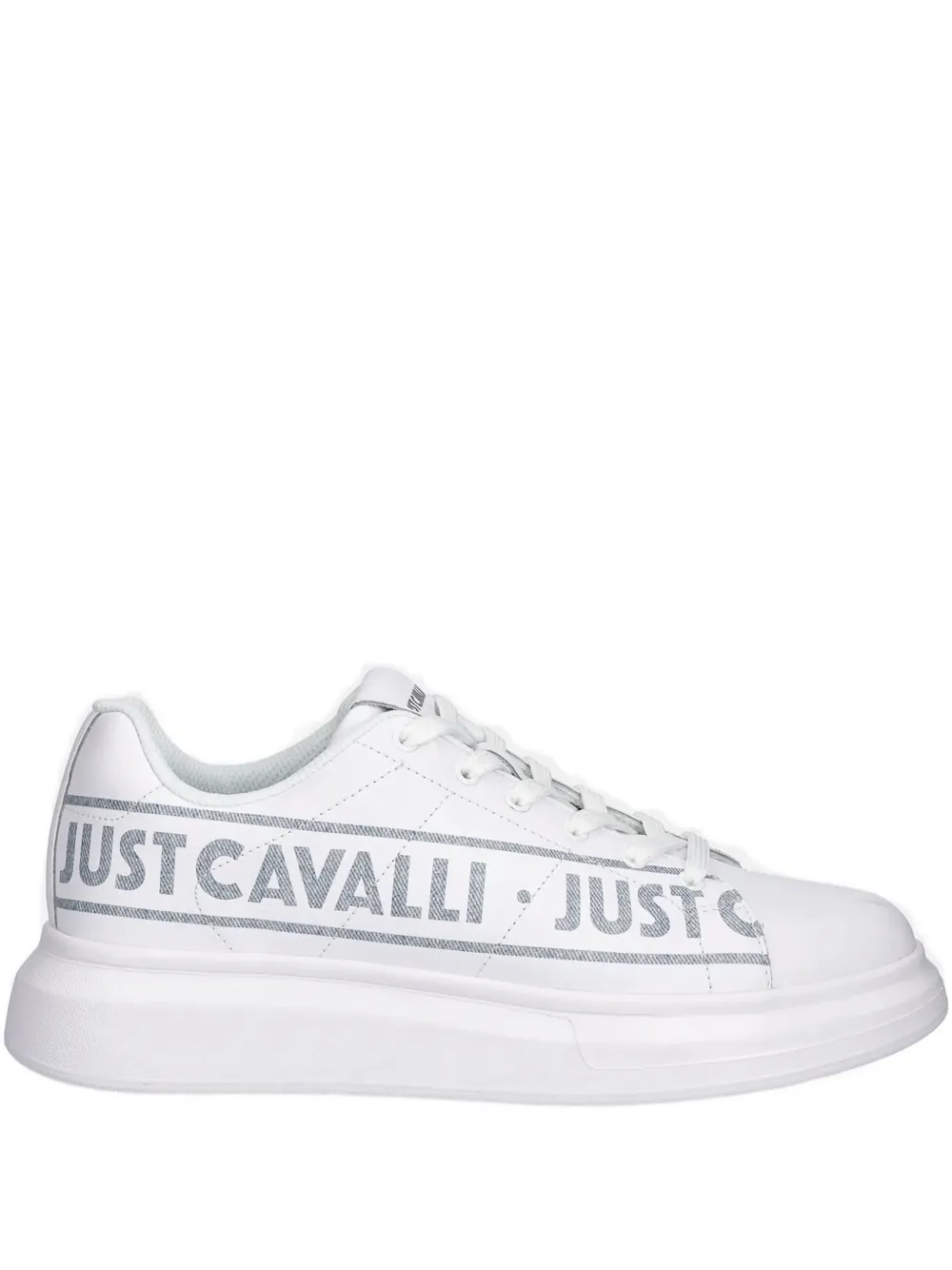 

Низкие кеды с логотипом Just Cavalli