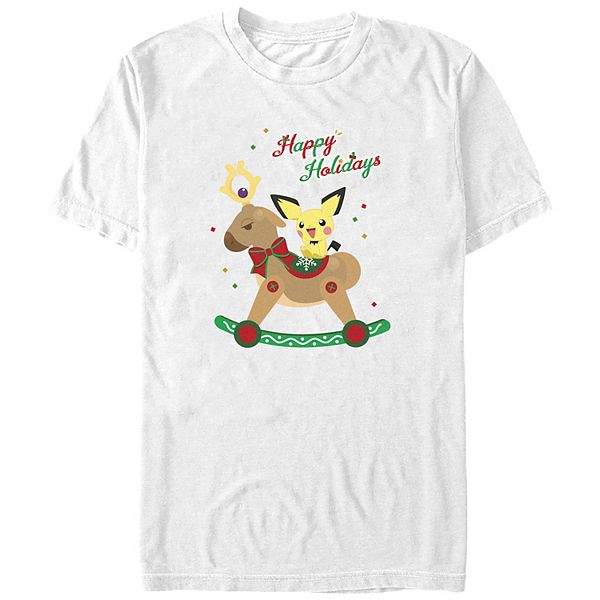 

Футболка Big & Tall Pokemon Rockin Reindeer Happy Holidays Licensed Character