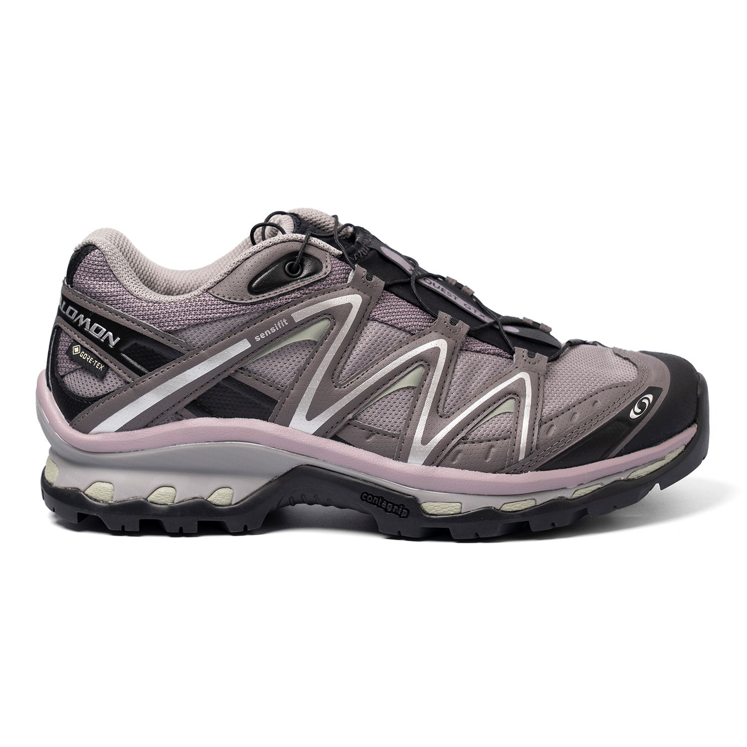 SALOMON XT Quest амортизаторы устойчивые к истиранию поддержка ударопрочные легкие низкие кроссовки для бега женские тауп, цвет Taupe — фото 2