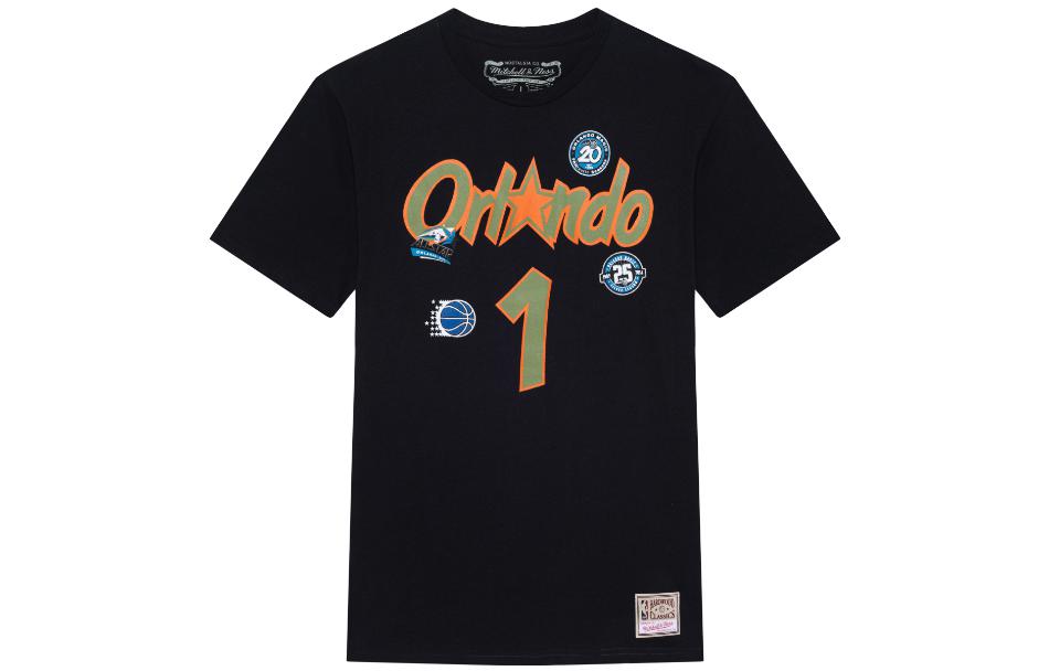 

Футболка Mitchell & Ness с втачными рукавами унисекс черная Mitchell Ness