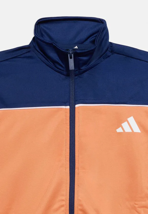 Универсальная толстовка на молнии Adidas Performance, Dark Blue/Dusky Orange/White — фото 4