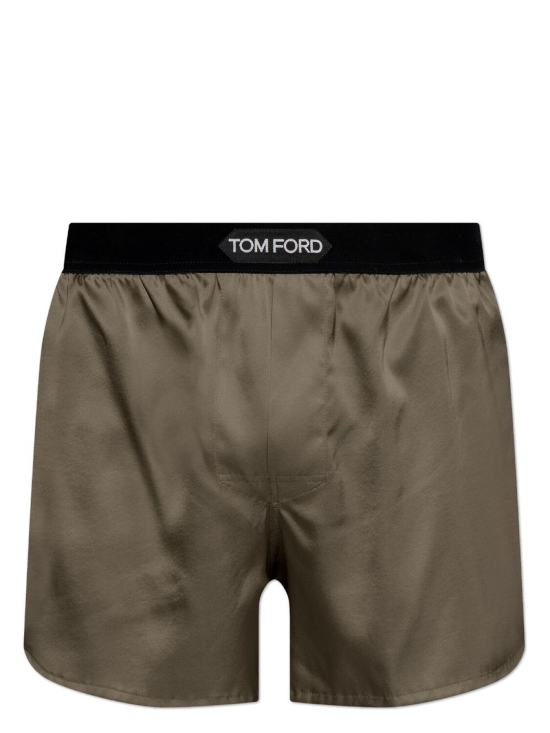 

TOM FORD атласные боксеры, зеленый