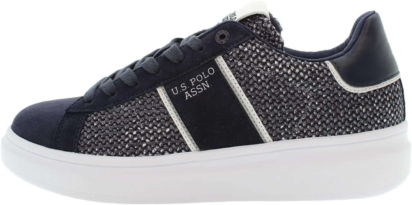 CAIUS001M/5TH1 Мужские текстильные кроссовки U.S. Polo Assn., темно-синий