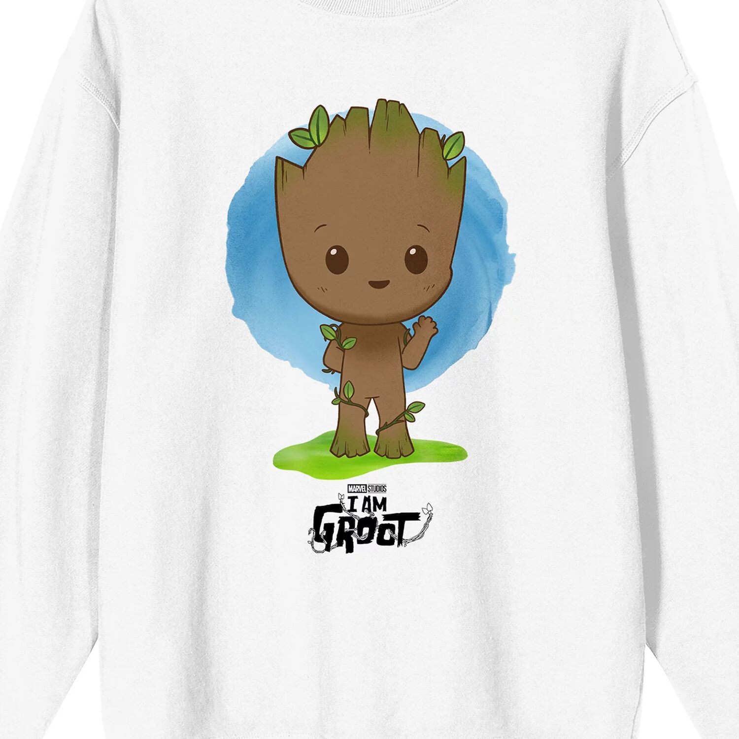 

Мужская футболка с длинными рукавами Disney+ I Am Groot Baby Licensed Character