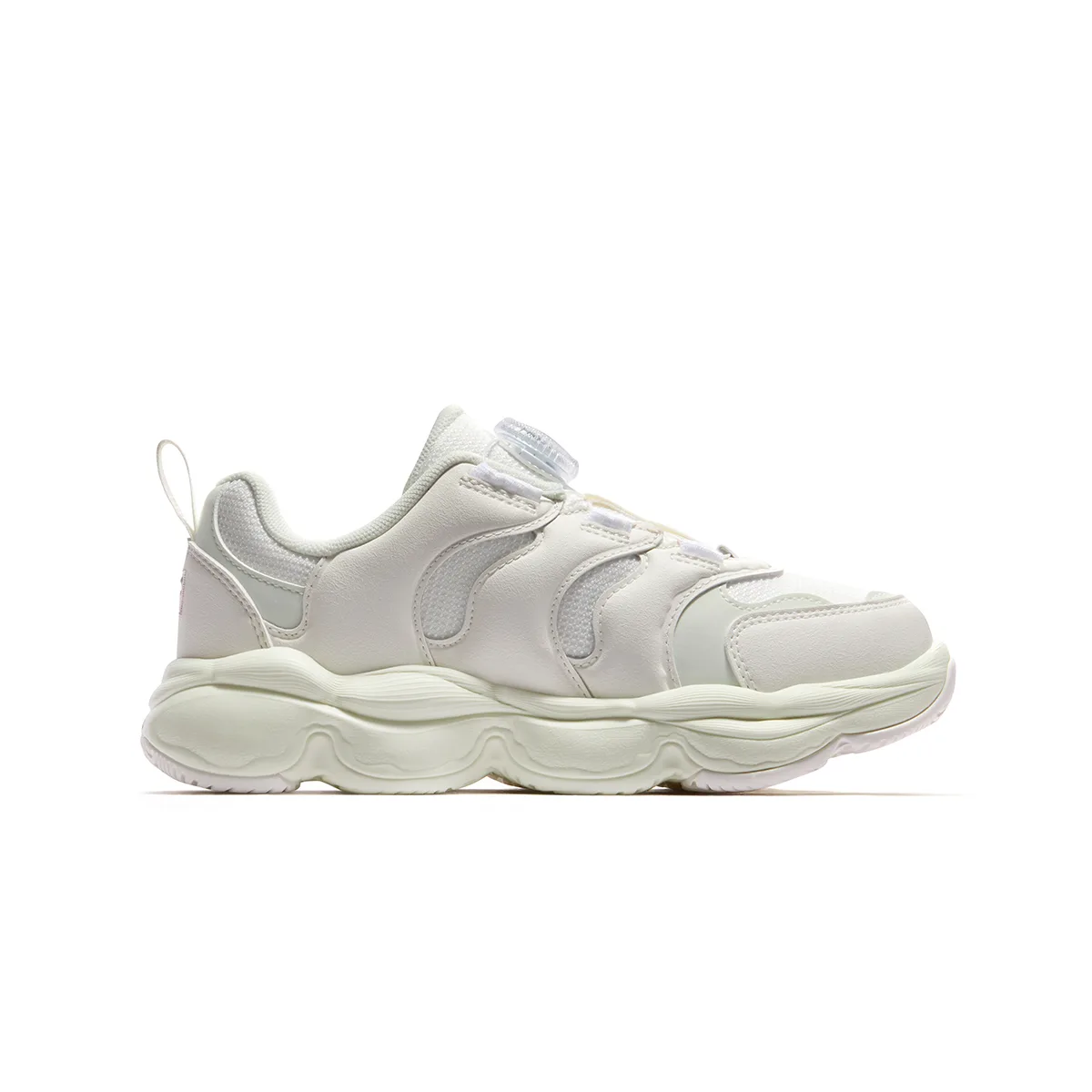 FILA Детские повседневные кроссовки mid-top из синтетической кожи и дышащего текстиля Heritage FHT — фото 3