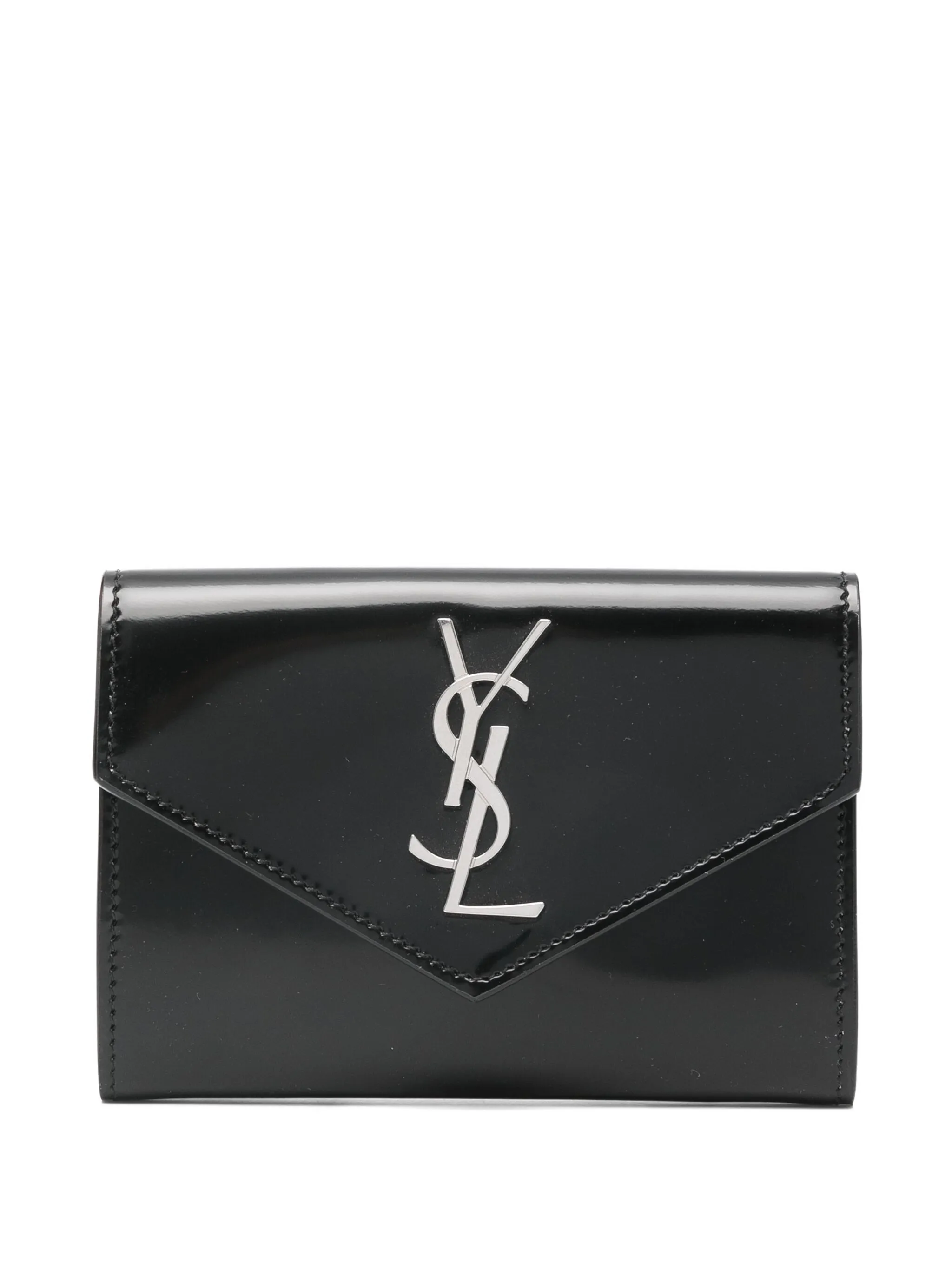 

Кошелек с логотипом Saint Laurent, черный