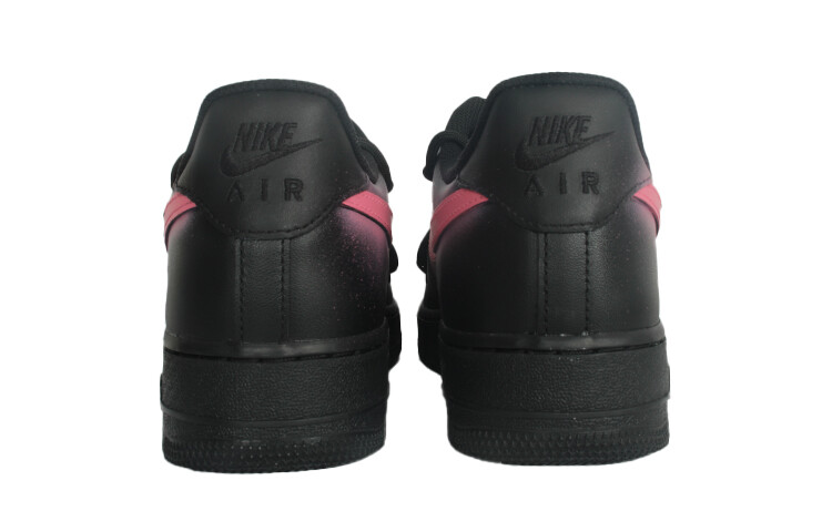 

Кроссовки Nike Air Force 1 Skateboarding Shoes Unisex Low-top Black/pink, черный
