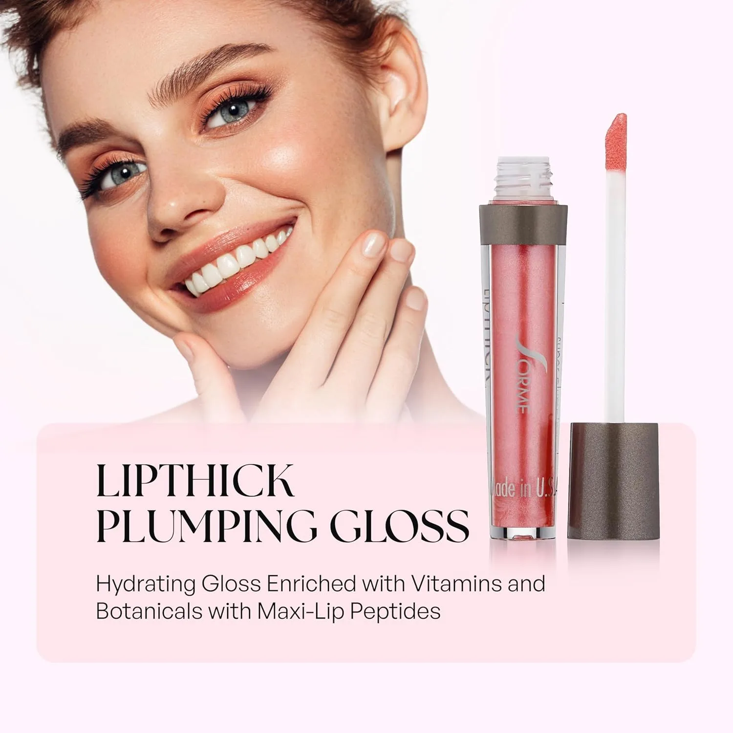 Блеск для губ Sormé Treatment Cosmetics Lip Thick Plumping Gloss, Demure, Demure — фото 2