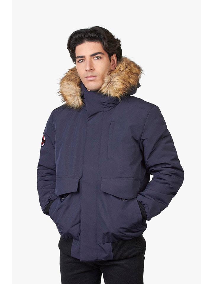 

Superdry Куртка переходного цвета темно-синего цвета