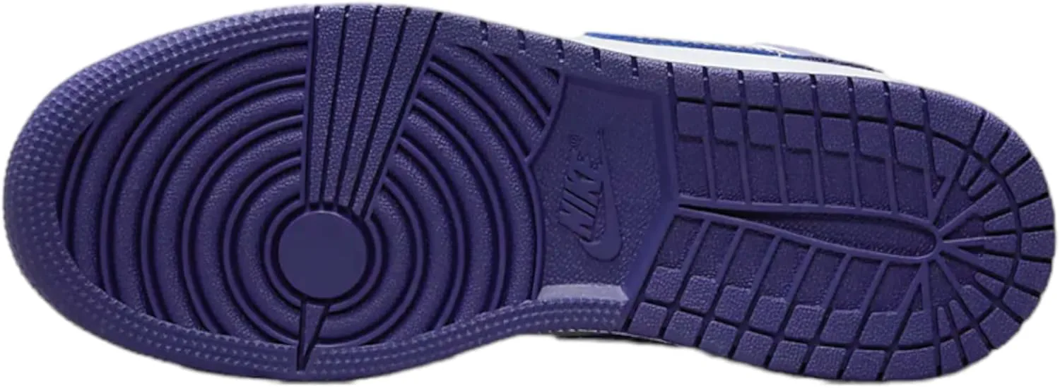 Детские кроссовки Nike Air Jordan 1 Low, светло-фиолетовый — фото 4
