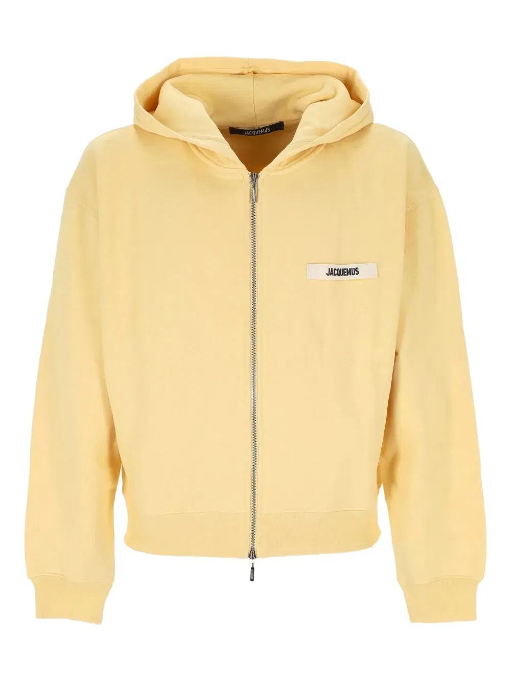 Толстовка на молнии Jacquemus, желтый