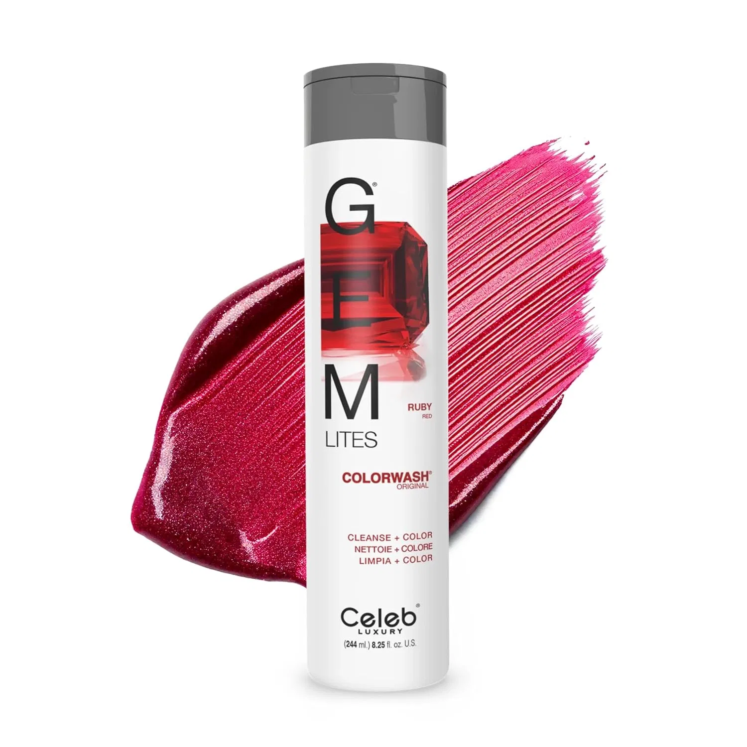 Шампунь-краска «Gem Lites Ruby Red» от Celeb Luxury ‎Celeb Luxury
