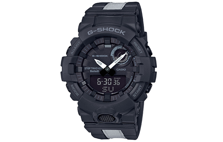 

CASIO Мужские часы серии G-SQUAD Black GBA-800LU-1A