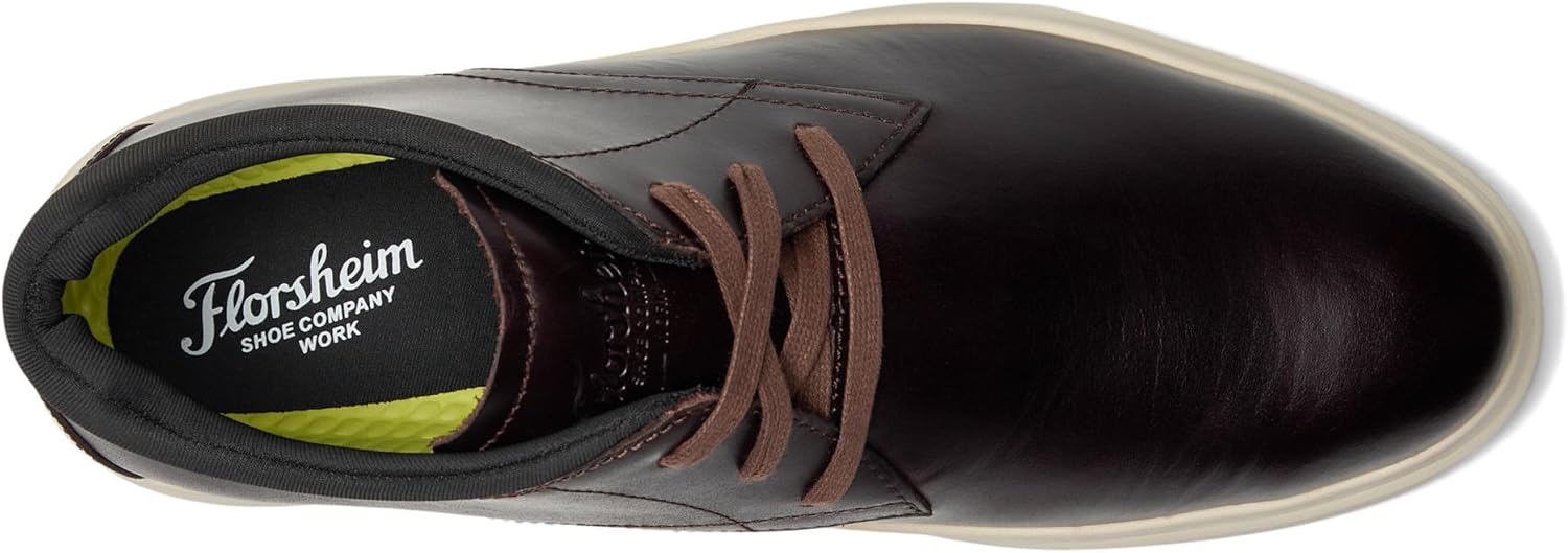 Мужские оксфорды Florsheim Work Premier Chukka ST, Cognac — фото 2