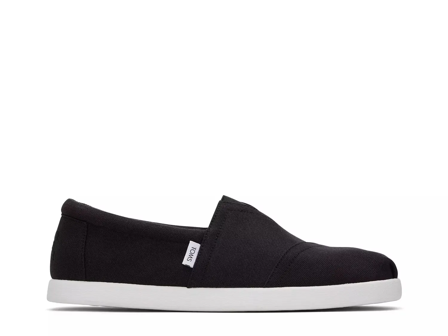 Эспадрильи Alpargata Slip-On - мужские Toms, Black — фото 4