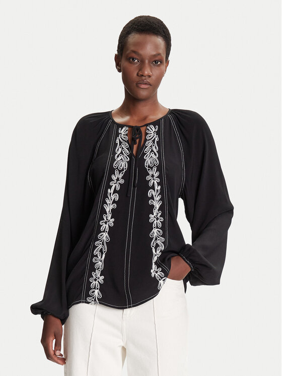 

Блузка loose fit Tallo 25WWBW07 Desigual, чёрный