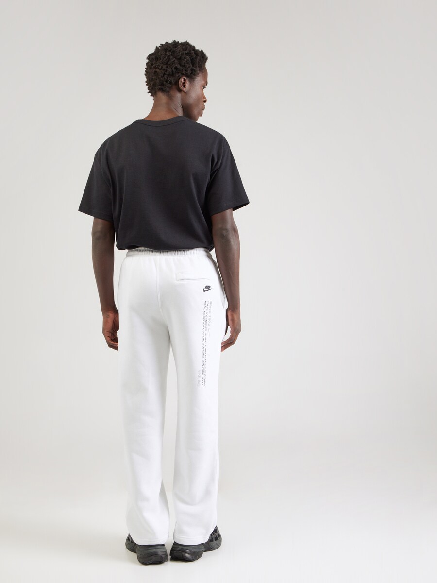 Брюки свободного кроя Nike Sportswear CLUB, белый — фото 4