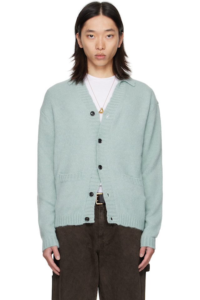 

Vowels Синяя рубашка-кардиган