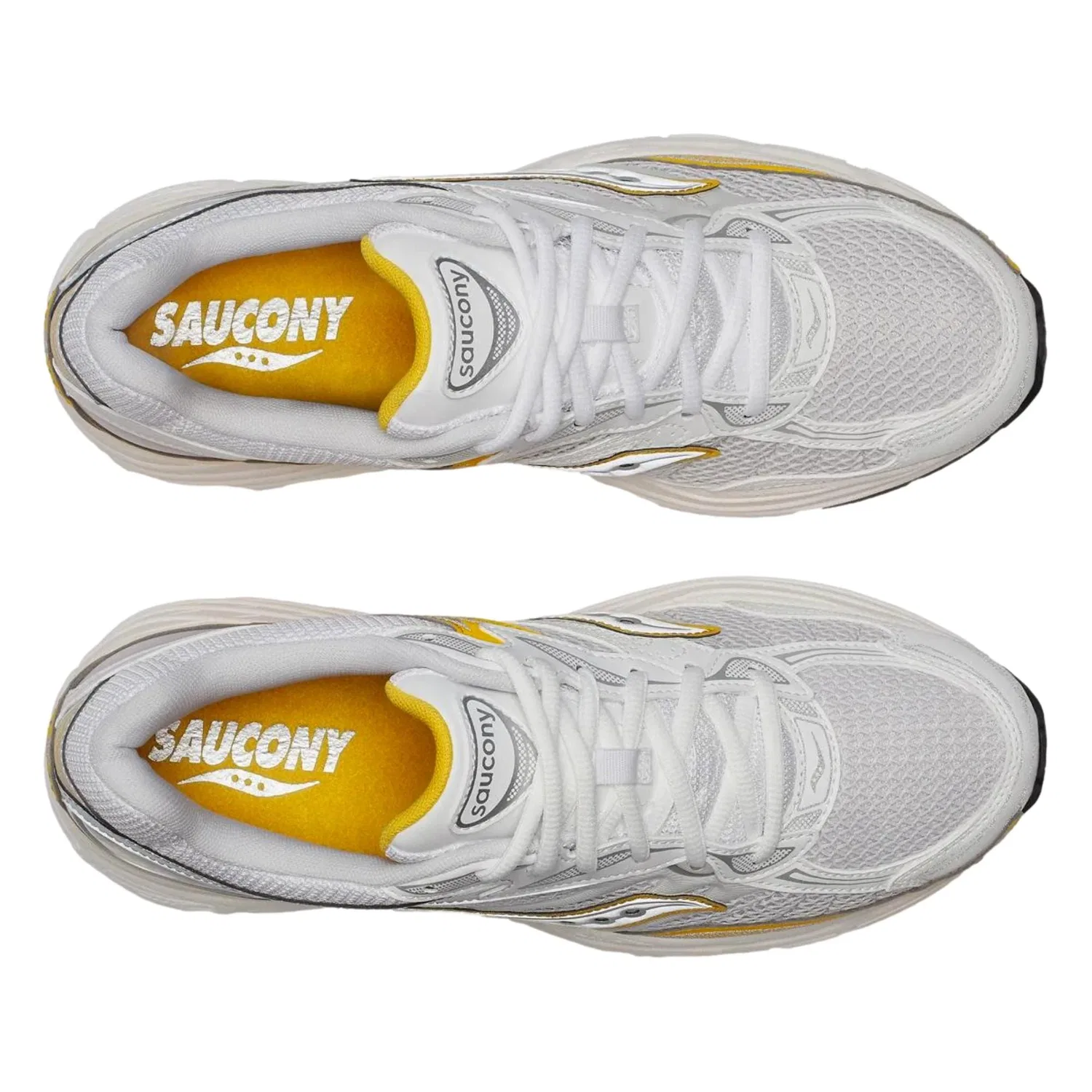 Мужские кроссовки Saucony Progrid Omni 9 цвета слоновой кости / пыльцы S70832-4 — фото 3