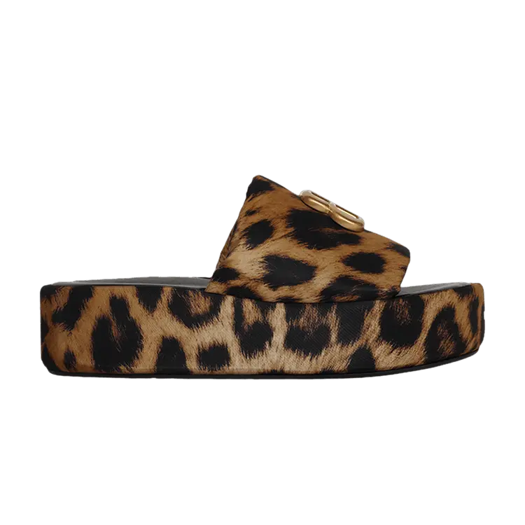 Кроссовки Balenciaga Wmns Rise Sandal 'Leopard', коричневый
