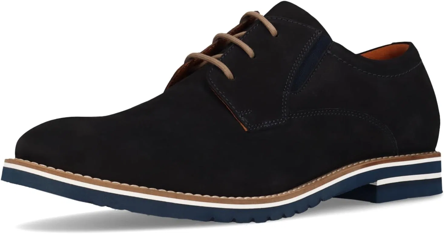 Мужские деловые туфли Salamander, на шнуровке, со сменной стелькой, Dark Blue 4100
