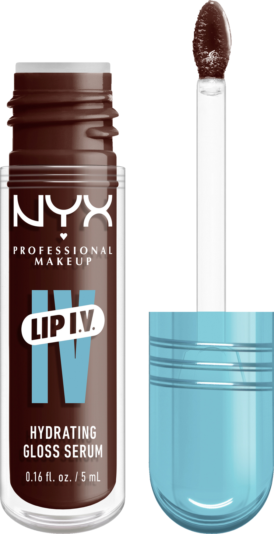 

Блеск для губ NYX Professional MakeUp Lip IV Hydrating Gloss Serum Mocha Me Wet