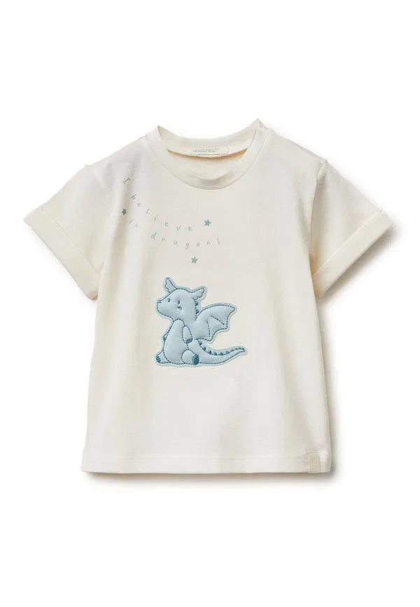 Футболка с нашивкой United Colors Of Benetton, White